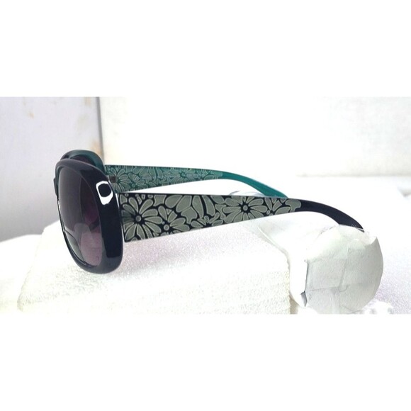 Cafe Danube Bifocal Sunglasses Readers +2.50 Green Floral 58-13-140 main image 4